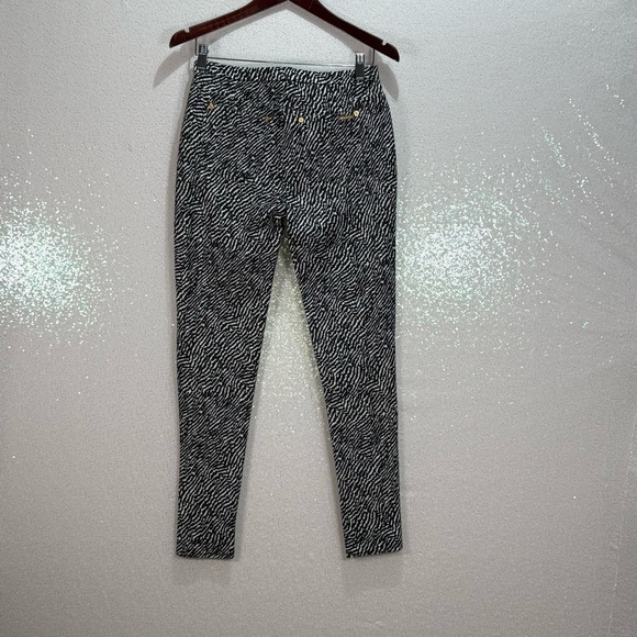 Michael Kors Zebra print jeggings black and white size small - Picture 8 of 16